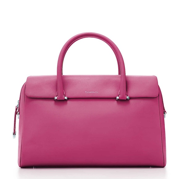 Tiffany & Co. Handbags - Tiffany & Co. Peyton Satchel 👛 (Raspberry)
